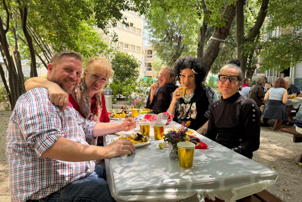 Féria Rue à Nîmes avec Les Captifs, La Libération
