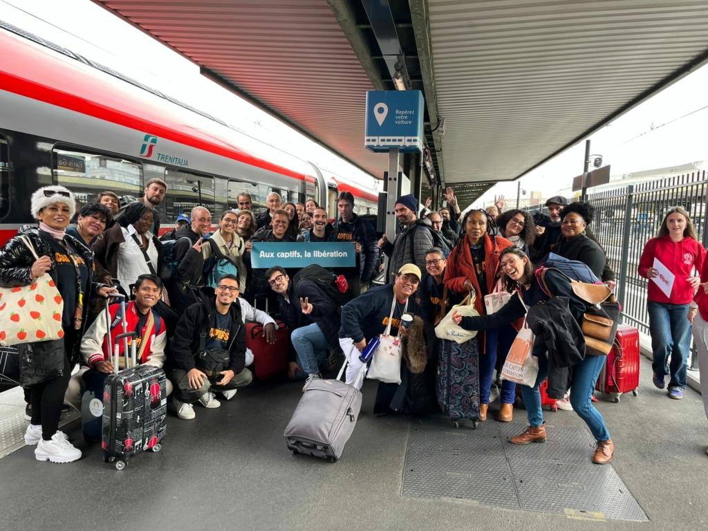 Aux captifs la libération à rome jubilé des pauvres